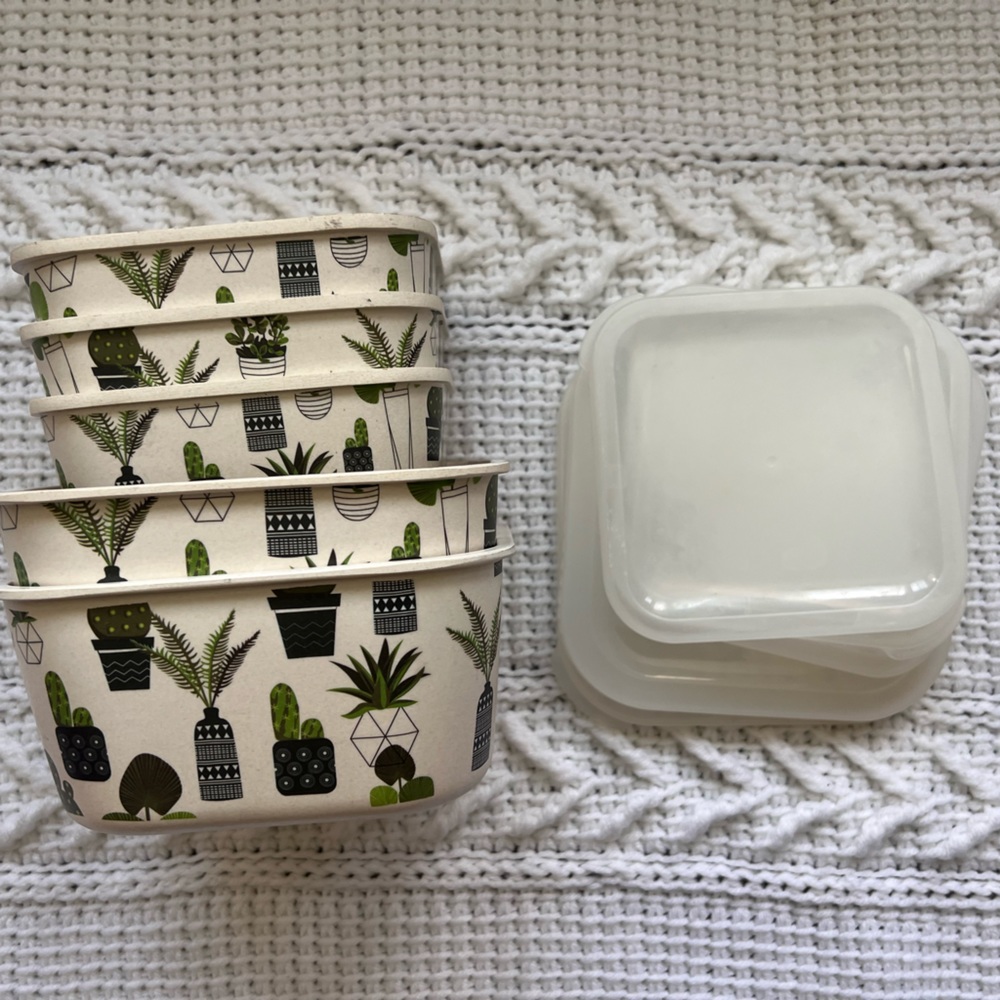 5 reusable containers